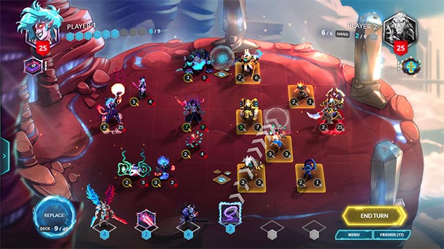 Duelyst II is a game free card strategy, fair competition for everyone