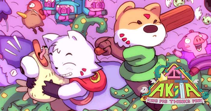 Akita: King Pig Thinks Pink - Game phiêu lưu đi cảnh cực dễ thương