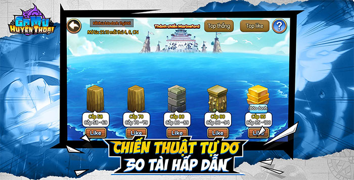 Game chiến thuật Gomu Huyền Thoại