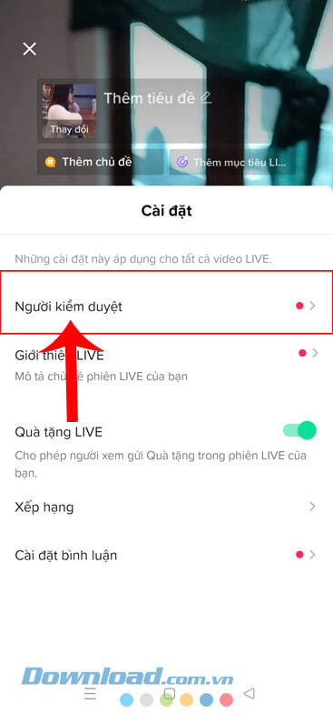 Hướng Dẫn Thêm Người Kiểm Duyệt Trên Video Live Tiktok Vn 3984