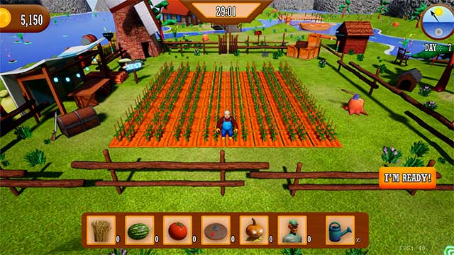 Farm Wars là một trò chơi nông trại kết hợp hành động PvP độc đáo