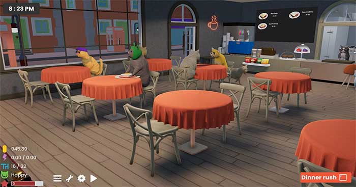 Neko Cafe là game mô phỏng quản lý quán cà phê mèo cực dễ thương