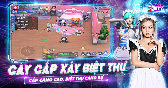 Game nhập vai X City: Thành Phố Bất Ổn