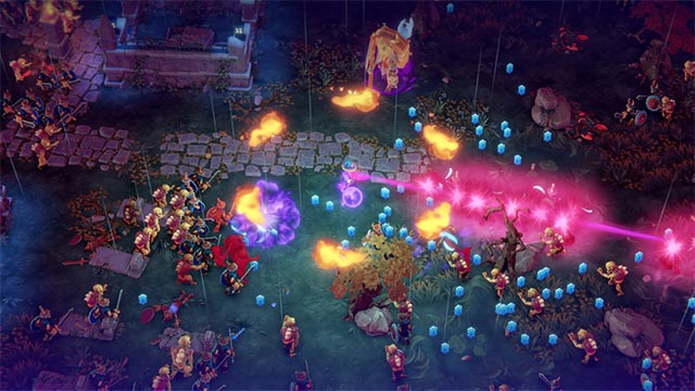 Yếu tố phép thuật giúp tạo nên sự khác biệt cho Army of Ruin so với các game cùng dòng