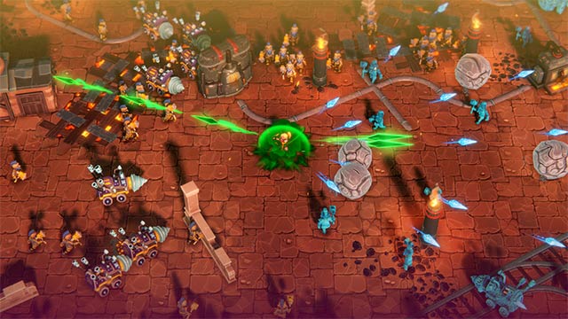 Lối chơi của Army of Ruin game là sự pha trộn giữa bắn súng tự động, hành động và sinh tồn