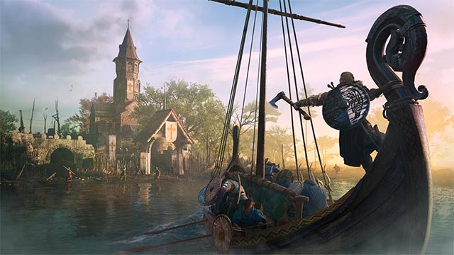 Assassin's Creed Valhalla PC sở hữu đồ họa vẽ tay siêu đẹp và sống động