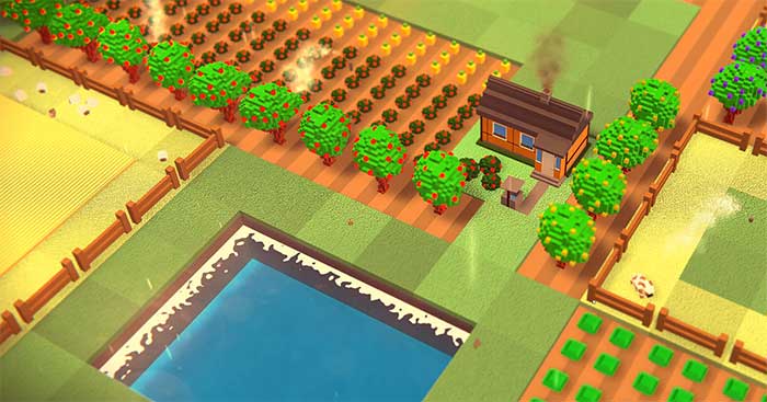 Desktop Farm Remastered hoạt động như một trò chơi mà không phải là hình nền động 3D