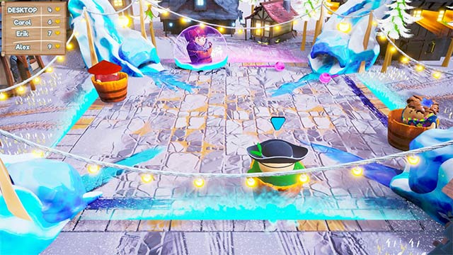 Potato Arena là party game đấu trường dành cho 4 người chơi hợp tác hoặc cạnh tranh với nhau