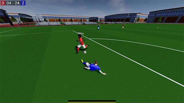 Lối chơi trong Pro Soccer Online Steam hoàn toàn dựa trên kỹ năng của game thủ 