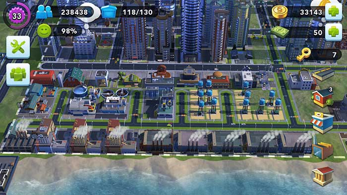 Những mẹo xây dựng thành phố trong SimCity BuildIt