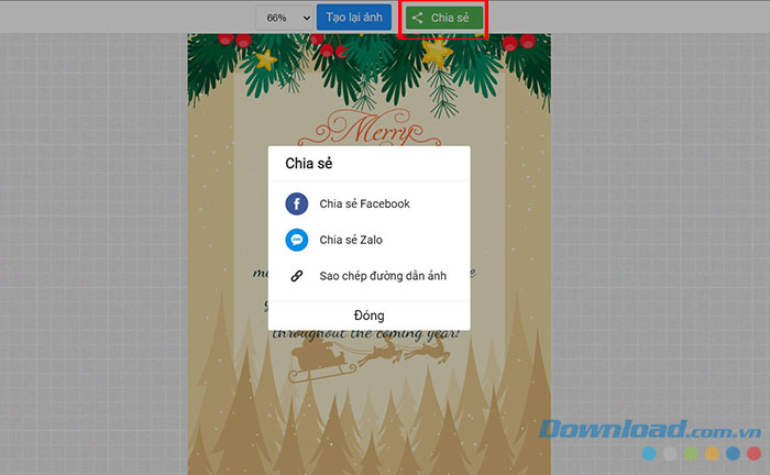 Hướng dẫn tạo thiệp chúc mừng Giáng Sinh online 2024 Thiep-giang-sinh-online-3