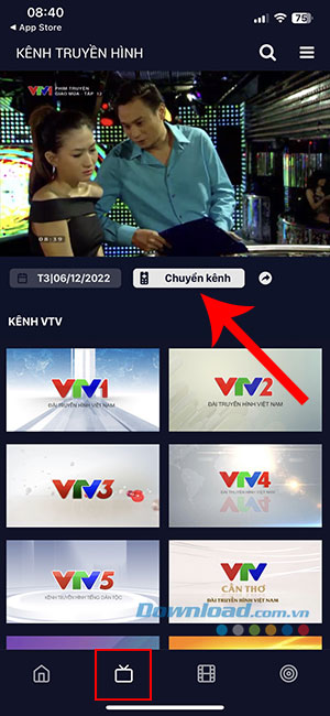 VTV Go app 1