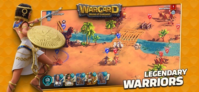 Fight the battles. Legendary Soldiers in Wargard Realm of Conquest