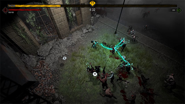 Teamwork is the core factor to master the arena of thousands of zombies