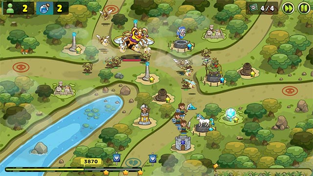 Luna & Monsters Tower Defense -The Deprived Magical Kingdom- là game thủ thành hay cho PC