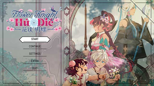 Flower Knight Hú Dié là game visual novel kết hợp RPG có đồ họa đẹp mắt