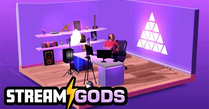 StreamGods - Streamer Tycoon là game mô phỏng RPG dành cho streamer