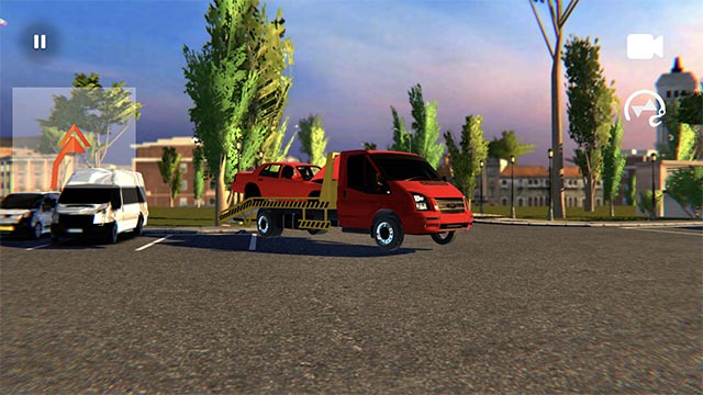 Universal Truck Simulator Tow Games là sự pha trộn giữa game giả lập lái xe tải với đỗ xe an toàn, bối cảnh châu Âu hiện đại