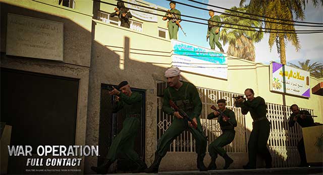 War Operation hiện có chế độ chơi 16vs16: Team Deathmatch, Zone Capture và Toppling