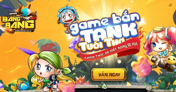 Tải và chơi BangBang Origin Game bắn tank trên PC