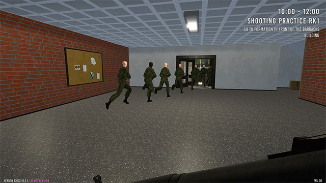 Finnish Army Simulator giả lập quá trình tham gia nghĩa vụ quân sự của người lính trẻ Phần Lan