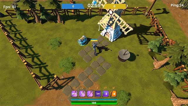 Làm nhiệm vụ trong chế độ PvE hoặc đối đầu game thủ thực với PvP