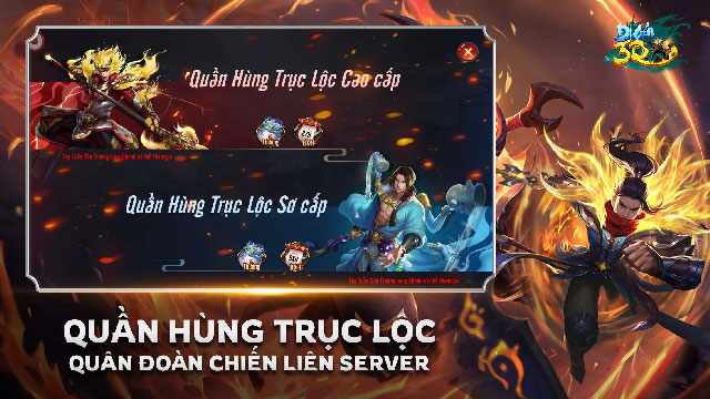 Quần đoàn chiến liên Server