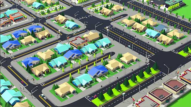 City Rhapsody! là game chiến thuật xây dựng thành phố hiện đại