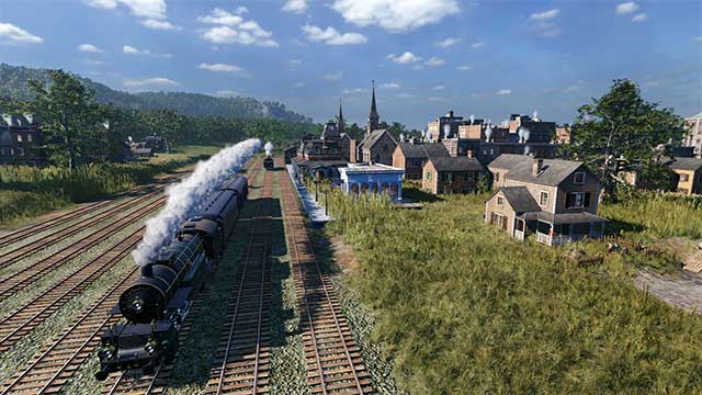 Rail Empire 2 Steam có các bản đồ lớn hơn, chi tiết hơn và sống động hơn so với phần 1 