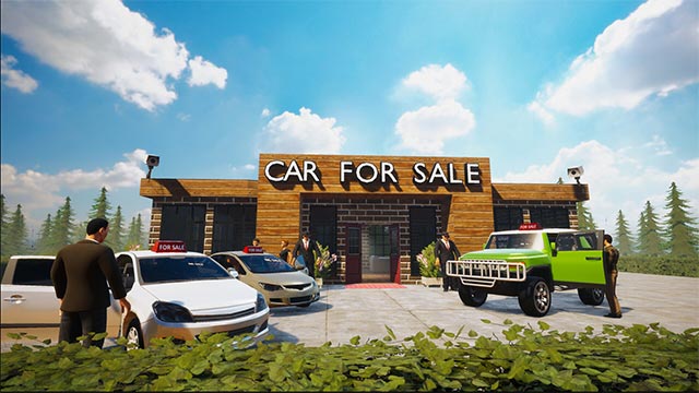 Kiếm tiền và nâng cấp showroom bán xe cũ của bạn trong Car For Sale Simulator 2023