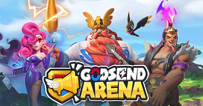 Giúp các vị thần giành lại sức mạnh trong game chiến thuật Godsend Arena