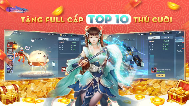 Tặng thú cưỡi full cấp top 10