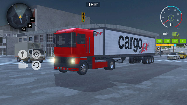 Làm chủ tốc độ và luôn kiểm soát tốt các tình huống trong khi chơi Cargo Truck Simulator 2023