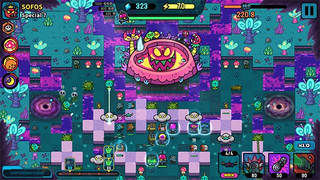 Mãn nhãn với đồ họa nhiều màu sắc và sinh động trong Broken Universe game