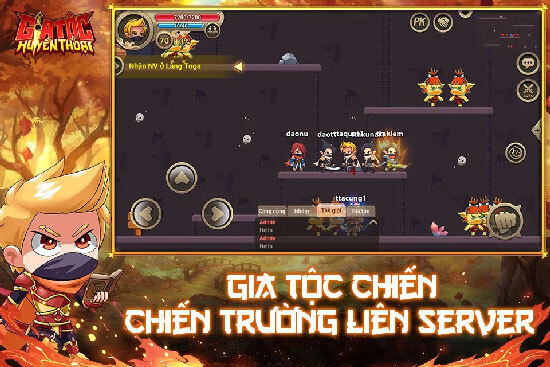 Gia tộc chiến - Chiến trường liên Server