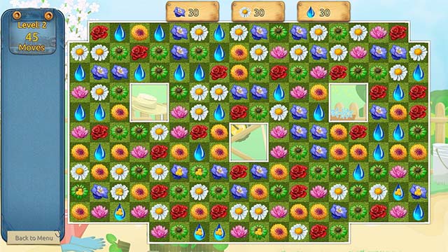 Chinh phục hơn 100 level trong Lilly's Flower Shop game với độ khó tăng dần