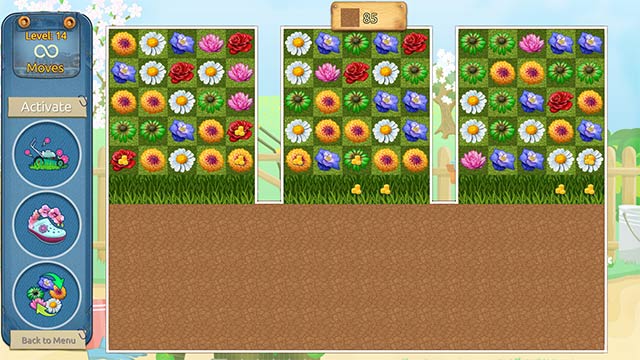 Tận dụng 5 loại bổ trợ trong Lilly's Flower Shop game để qua bàn dễ dàng