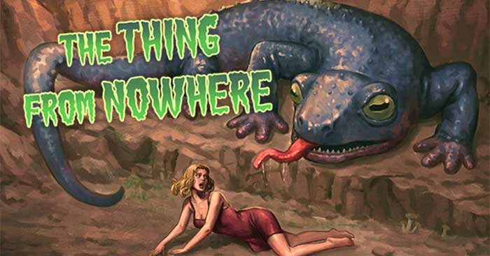 The Thing from Nowhere là game phiêu lưu kinh dị có đồ họa và bầu không khí cổ điển