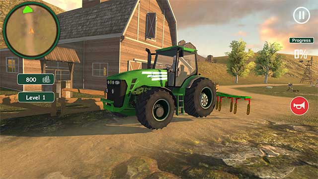 Farming Tractor Simulator có mười nhiệm vụ khác nhau đang chờ bạn