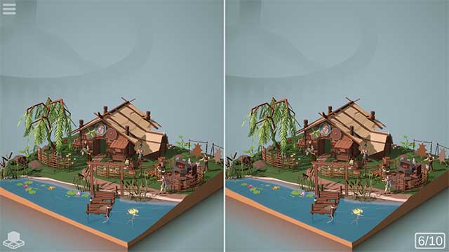 Tìm sự khác biệt trong các môi trường low-poly quy mô nhỏ bằng cách mở rộng vùng đất