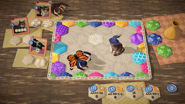 Dành thời gian với những chú mèo cute trong game Quilts and Cats of Calico