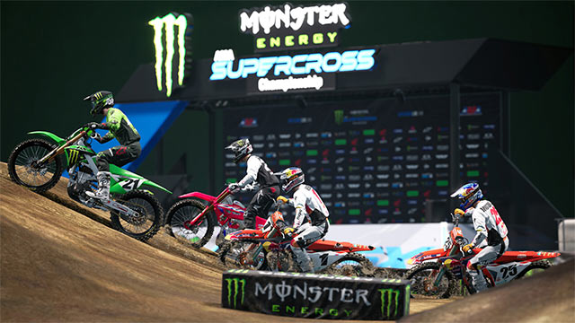 Monster Energy Supercross - The Official Videogame 6 là game đua moto phân khối lớn cực phấn khích cho PC