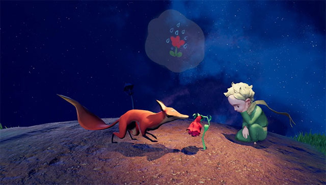 Chuyến phiêu lưu tương tác trong The Little Prince VR game nối tiếp với các sự kiện trong truyện Hoàng Tử Bé