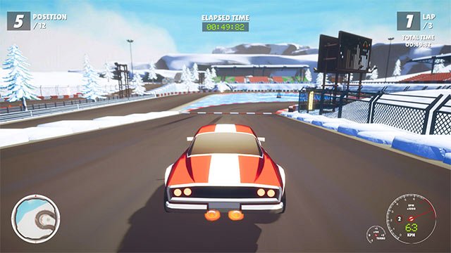 Lựa chọn xe đua yêu thích và chinh phục cung đường ngày đêm của Toon Toon Racing game