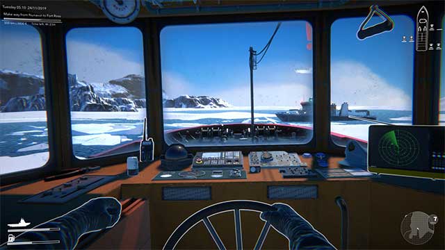 Vào vai thuyền trưởng trong game lái tàu chân thực Ships Simulator 2024