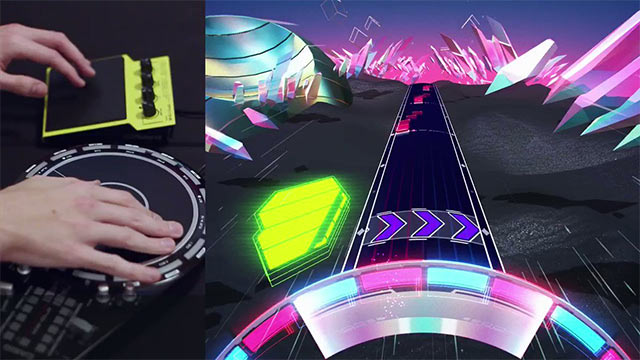 Chơi game Spin Rhythm XD bằng bàn phím và chuột, gamepad hoặc MIDI DJ chuyên nghiệp