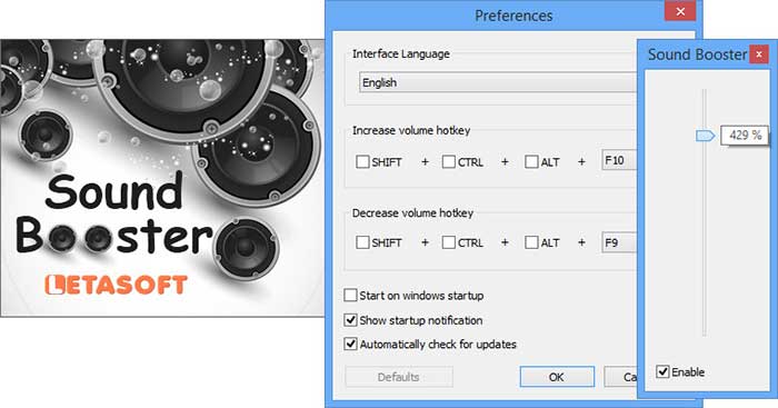 Download Sound Booster 1.12.0.538 Phần mềm khuếch đại âm thanh máy tính