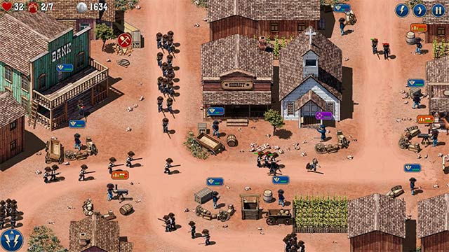 Lawless West là game RPG chiến lược với mục tiêu lập lại trật tự ở miền Tây hoang dã