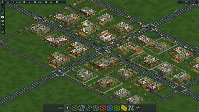 Chơi game Metropolis 1998 ở góc nhìn thứ 3 hoặc top-down để bao quát toàn bộ đô thị