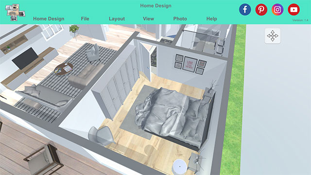 Thiết kế bản vẽ 3D với game mô phỏng Home Design - Floor Plan